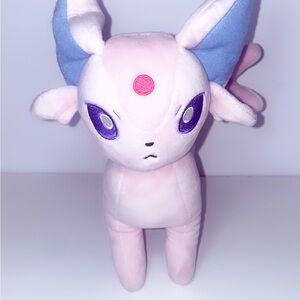 Espeon Pokemon Pink and Blue Plush